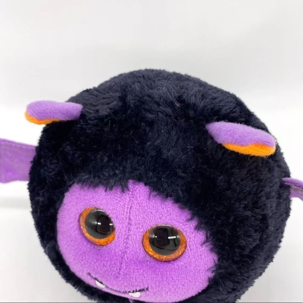 Ty Beanie Ballz Batty the Black Bat Halloween Plush